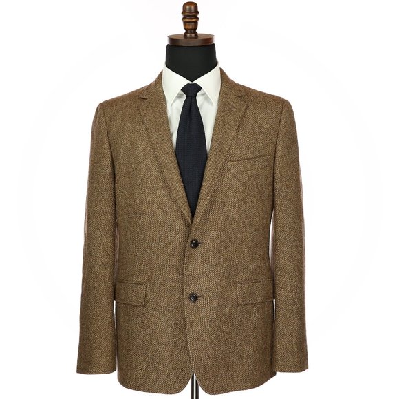 Bonobos Other - Bonobos Moon Tweed Wool Sport Coat Herringbone 40R